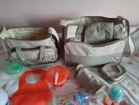 Bolsas, refeição, esterilizador