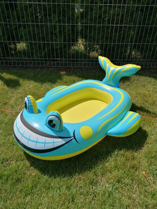 Łódeczka delfinek pontonik do pływania
