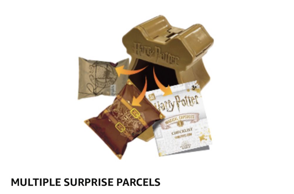 Магическая капсула Гарри Поттер кукла Гермиона Рон Снейп 1 и 3 серия