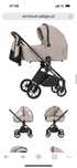 WÓZEK CARRELLO ULTRA z fotelikiem cybex kol. Beige