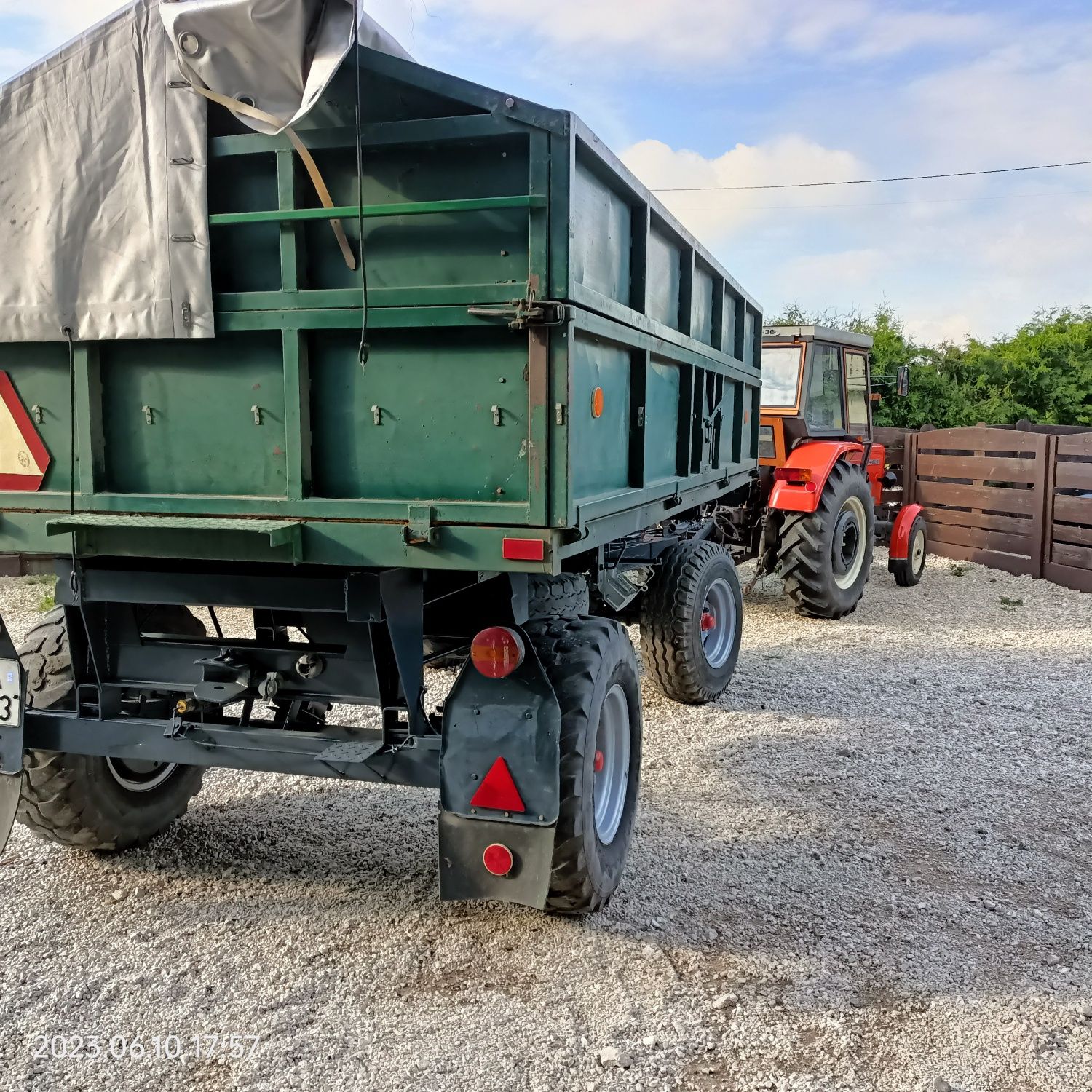 Przyczepa czeska brandys Agro