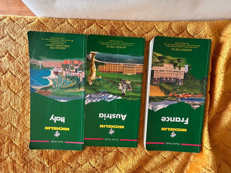 Guias Michelin - Conjunto de 3