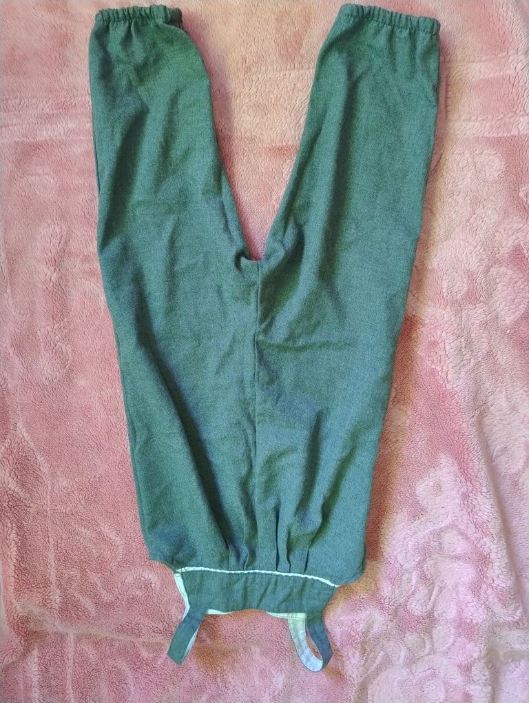 H&M r. 86 spodnie ogrodniczki eleganckie szare