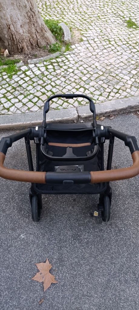 Ovo nuna + carrinho de passeio Urban c/ isofix - 3 em 1 - NOVO