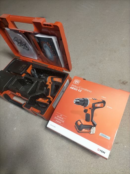 Fein Wkrętarka ABSU 12  Nowa plus walizka Aku i ładowarka.