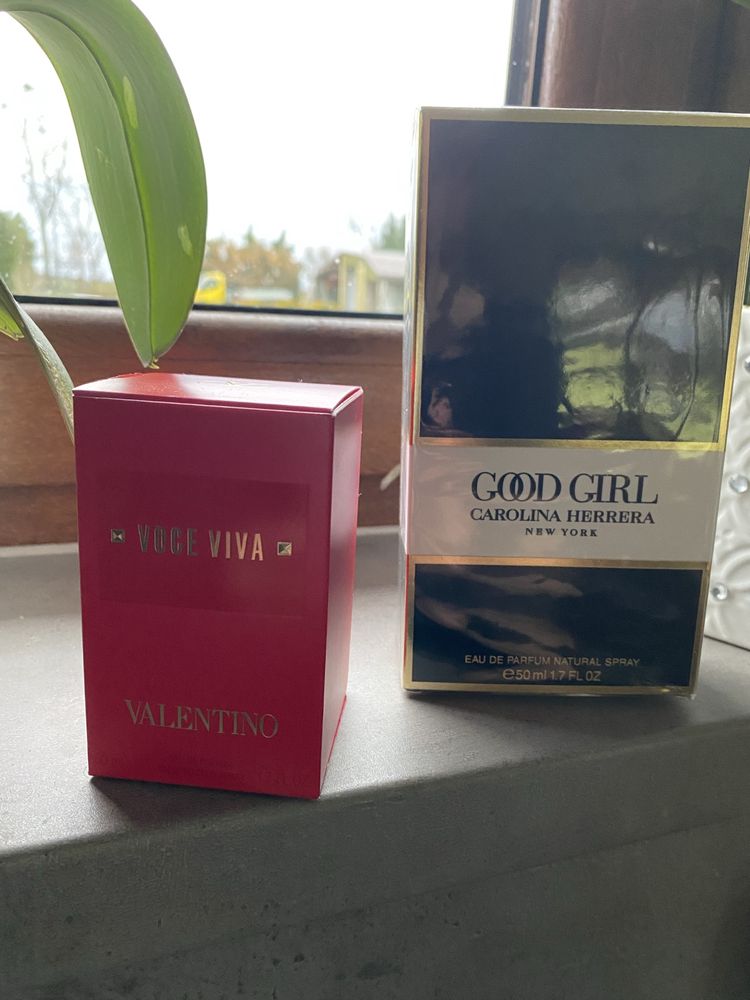 Pudelko po perfumach carolina herrera  i valentino