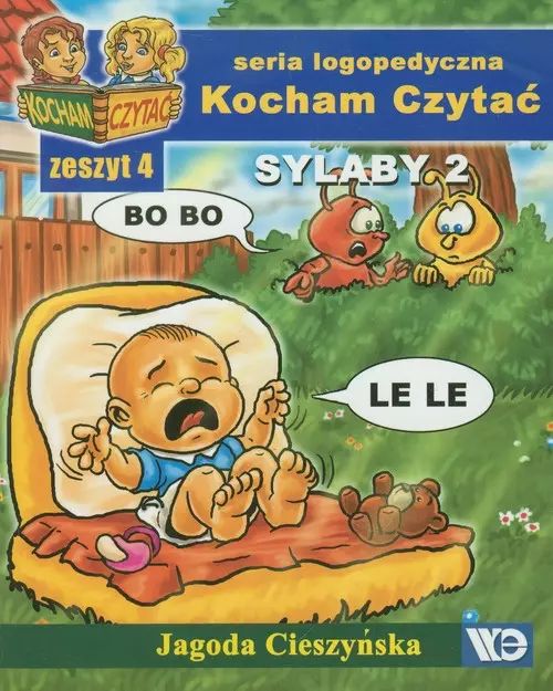 Kocham Czytać. Zeszyt 4. Sylaby 2. Wydawnictwo Edukacyjne