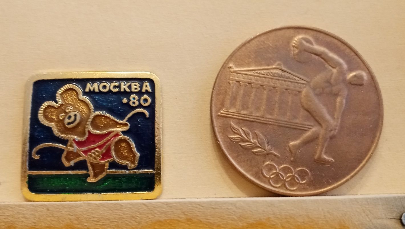 Medale Moskwa 1980r.