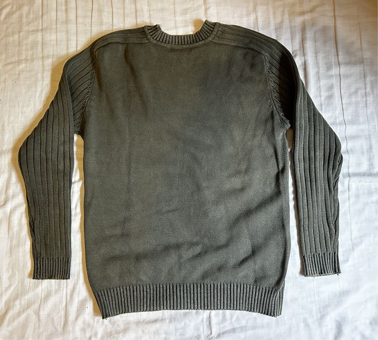 Camisola de malha caqui da Mabiller. Como nova