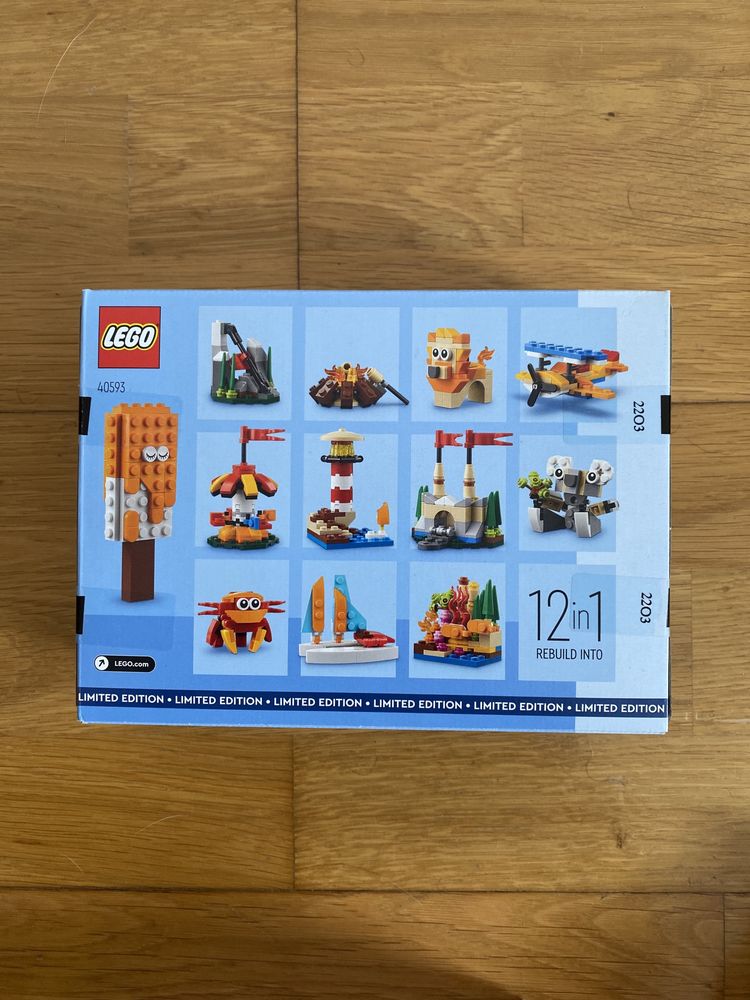 Lego 12 em 1 edição limitada