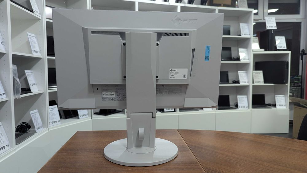 Monitor Bezramkowy Eizo 24" EV2450 Pełna Regulacja Klasa A Faktura