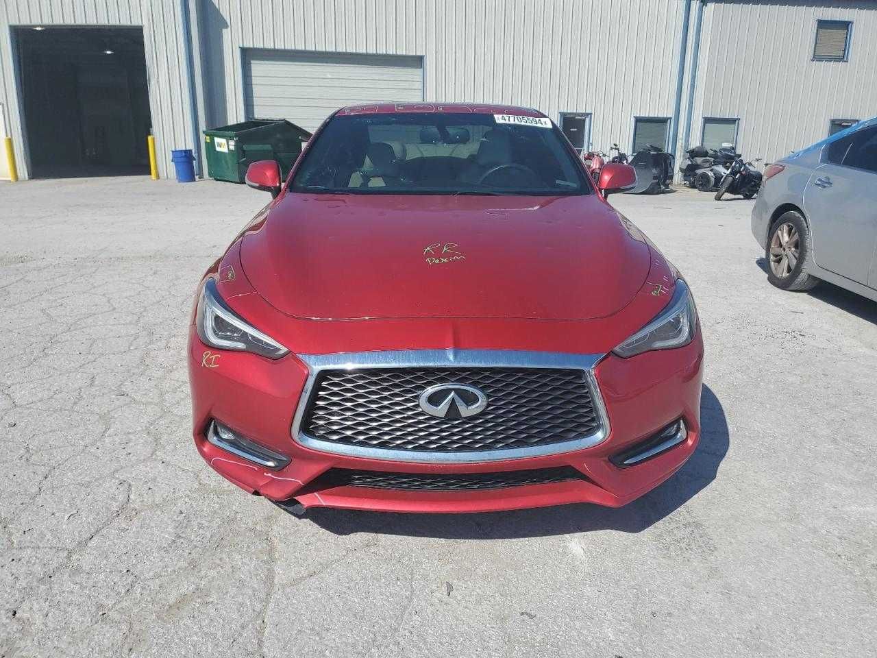 2017 Infiniti Q60 Red Sport 400