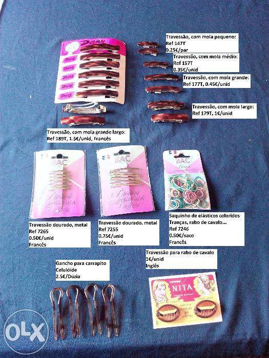 Redes e toucas de cabelo