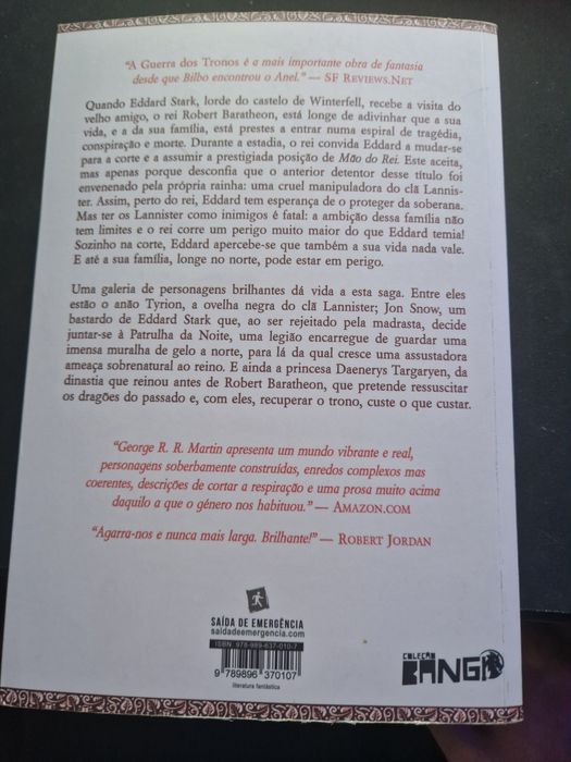 As crónicas de gelo e fogo (guerra dos tronos)