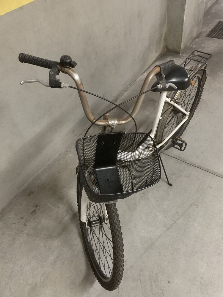 Vendo bicicleta com cesto