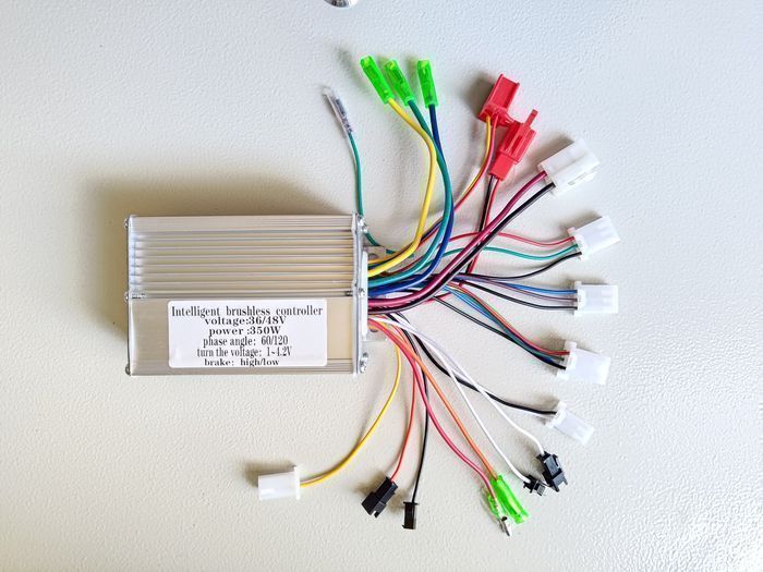 Контроллер 36 48 350w 36 48 v 500w электровелосипед
