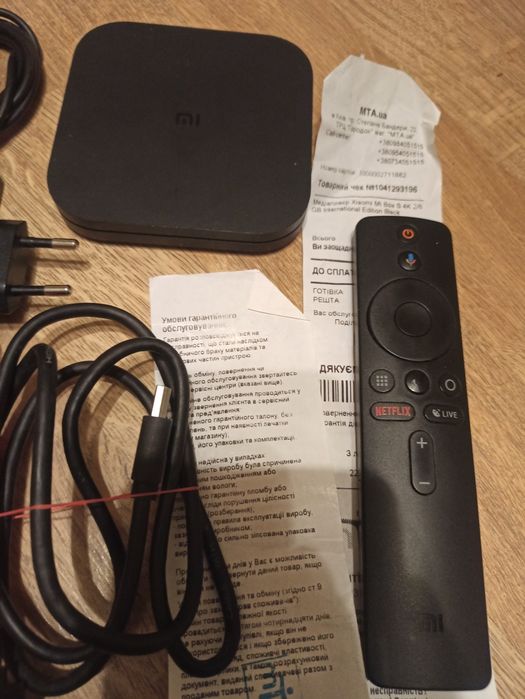 Приставка ТВ Xiaom/ отправка только Новая Почта/i официальная версия/