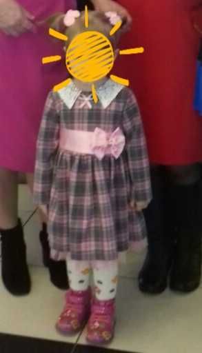 Сукня з бантом на дівчинку 2-3 роки