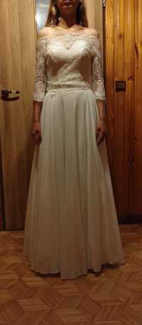 Suknia ślubna gorset