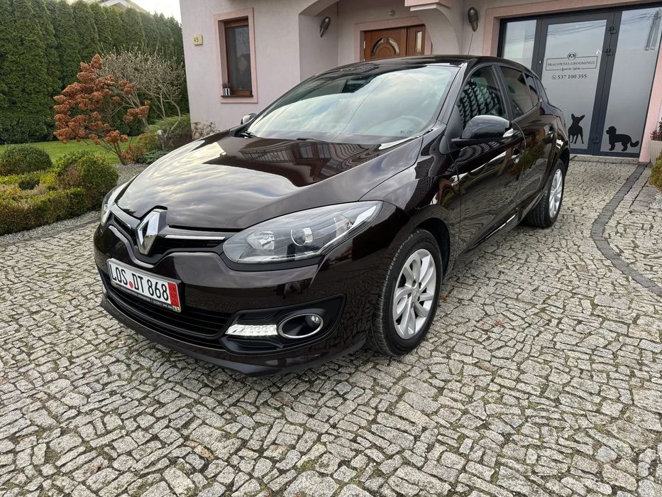 Renault Megane Nawigacja Klimatronic Grz.Fotele Tempomat Parktronik Felgi Aluminiowe