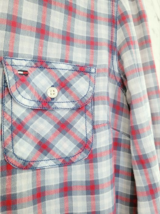 Koszula 36 S w kratę styl kowbojski cowboy