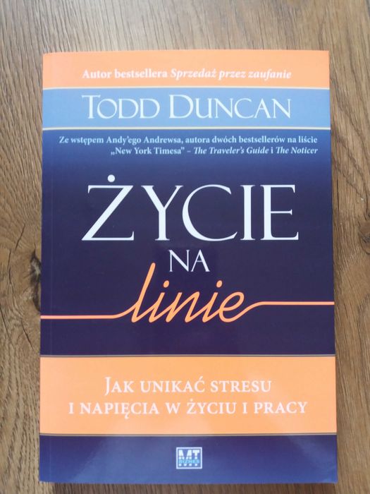 Książka Życie na linie Todd Duncan