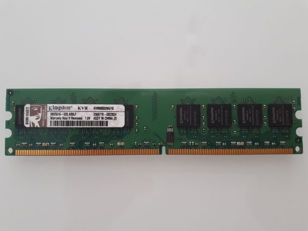 Kość pamięci RAM KVR800D2N6/1G 1,8V Kingston