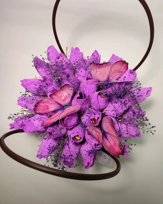 Букети із цукерок!Солодкі букети!Сладкие букеты!Солодкий подарунок!