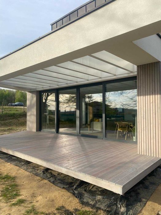 Deska Tarasowa Modrzew Europejski 28x145 ryflowana/gładka