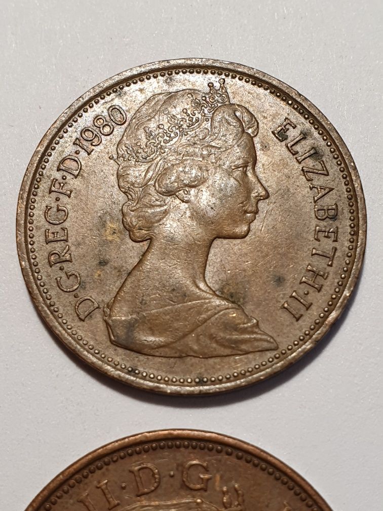 Пенни пенс 2 pence Великобритания
Période	Reine Elizabeth II