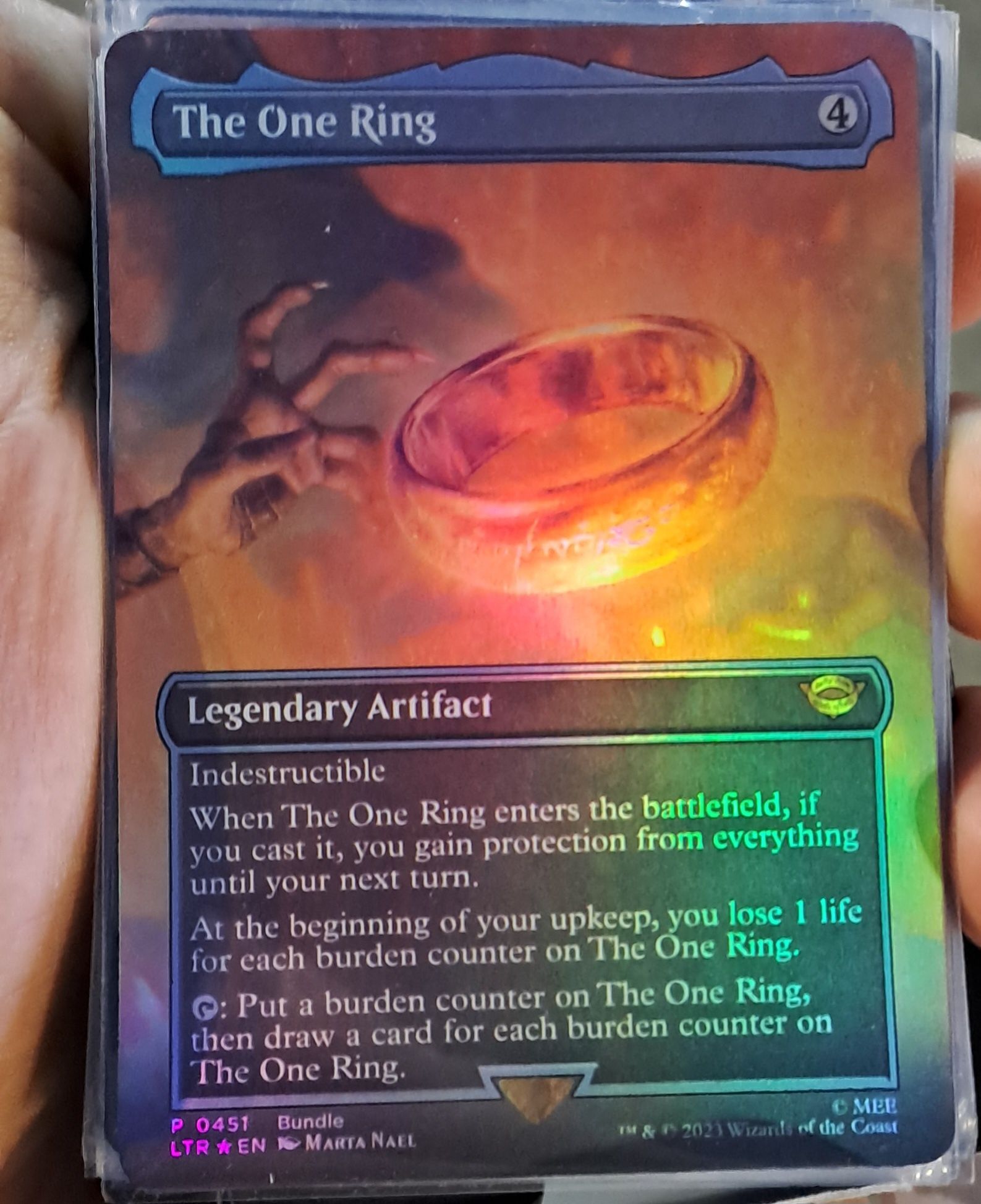 Мтг The One Ring mtg
