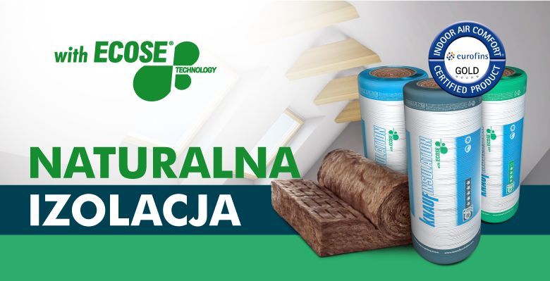 Wełna mineralna 035 produkowana w ECOSE® Technology z włókien szklanyc