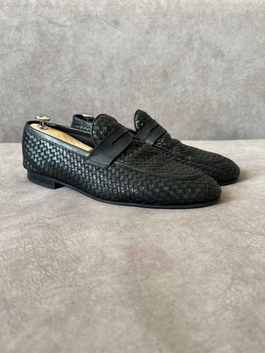 Оригінальні Шкіряні Лофери Giampieroncola 28.5см