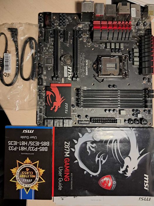Материнская плата MSI Z87M gaming