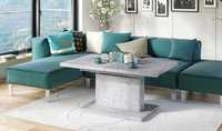 Stół rozkładany, ława, stolik, beton nowoczesna