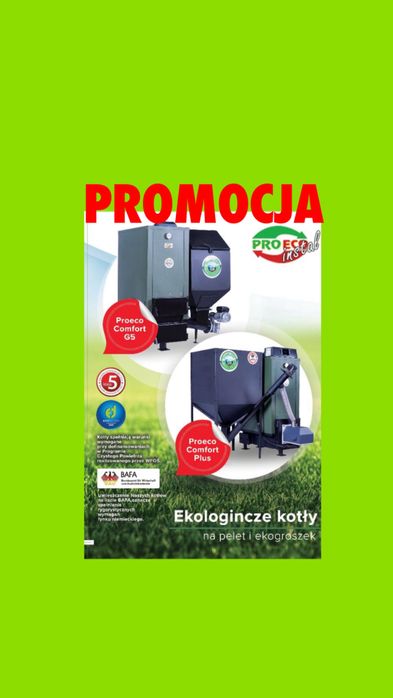 Piec kocioł z podajnikiem eco 5 klasa montaż drewno