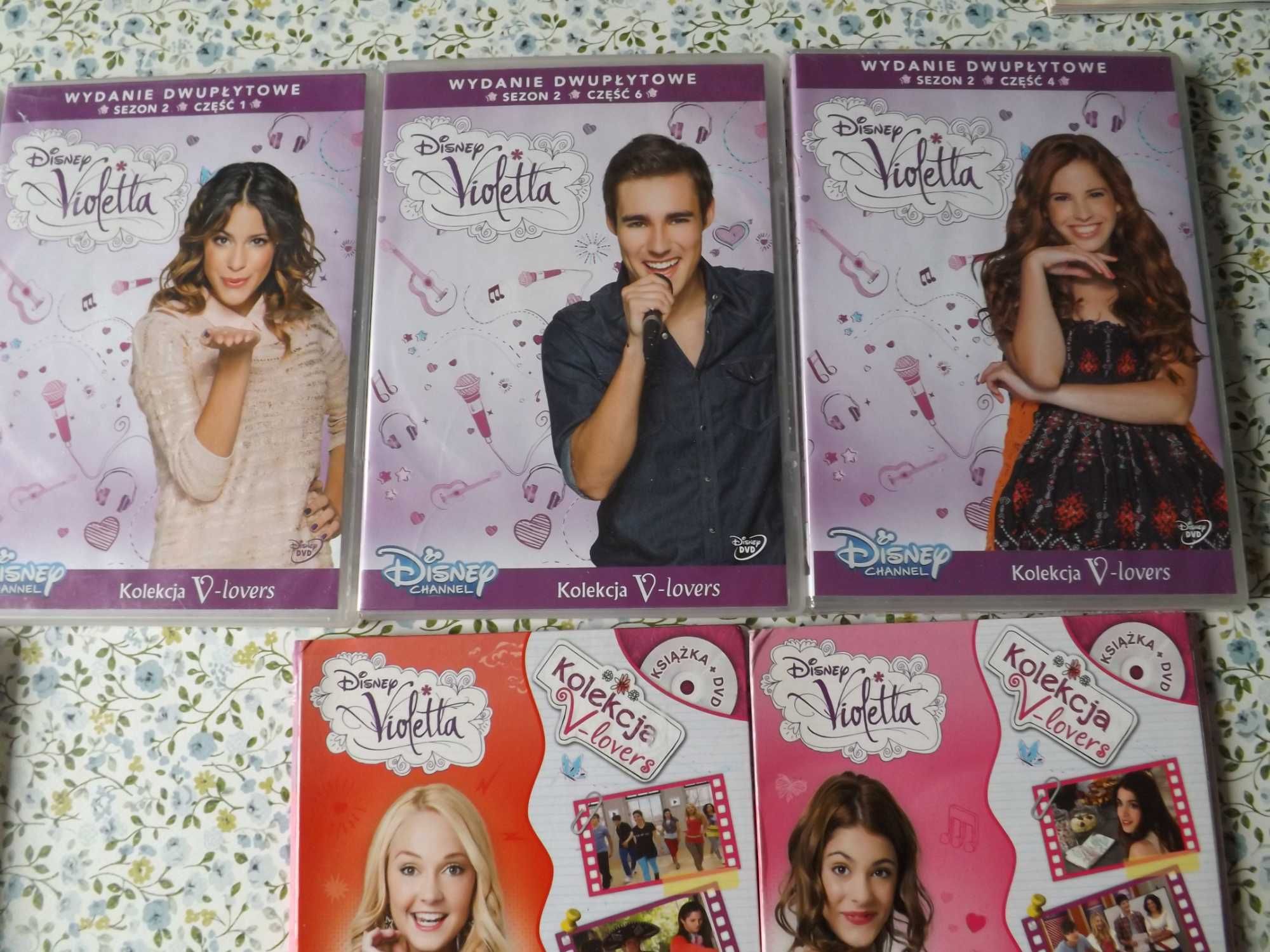 Violetta, Tini, koncert, sezon, plakaty, nalepki, kolekcja całość dvd