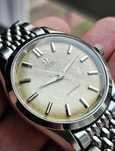 Omega Seamaster Linen Automatic z 1961r na bransolecie BOR Vintage