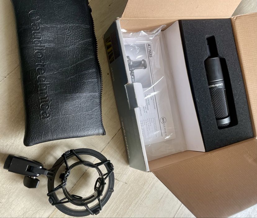 Microfone Condensador audio-technica