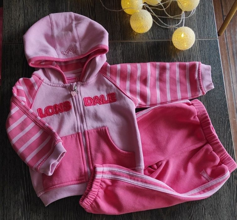 Dres Lonsdale Pajacyk/kombinezon Converse 74/80/86