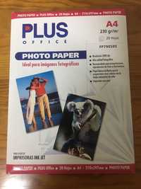 Plus Office Photo Paper A4 de 230 gramas