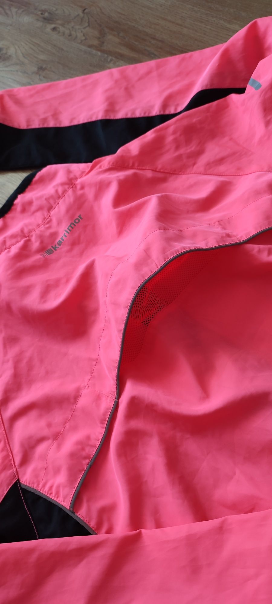 KARRIMOR kurtka wiatrówka różowa damska M treningowa