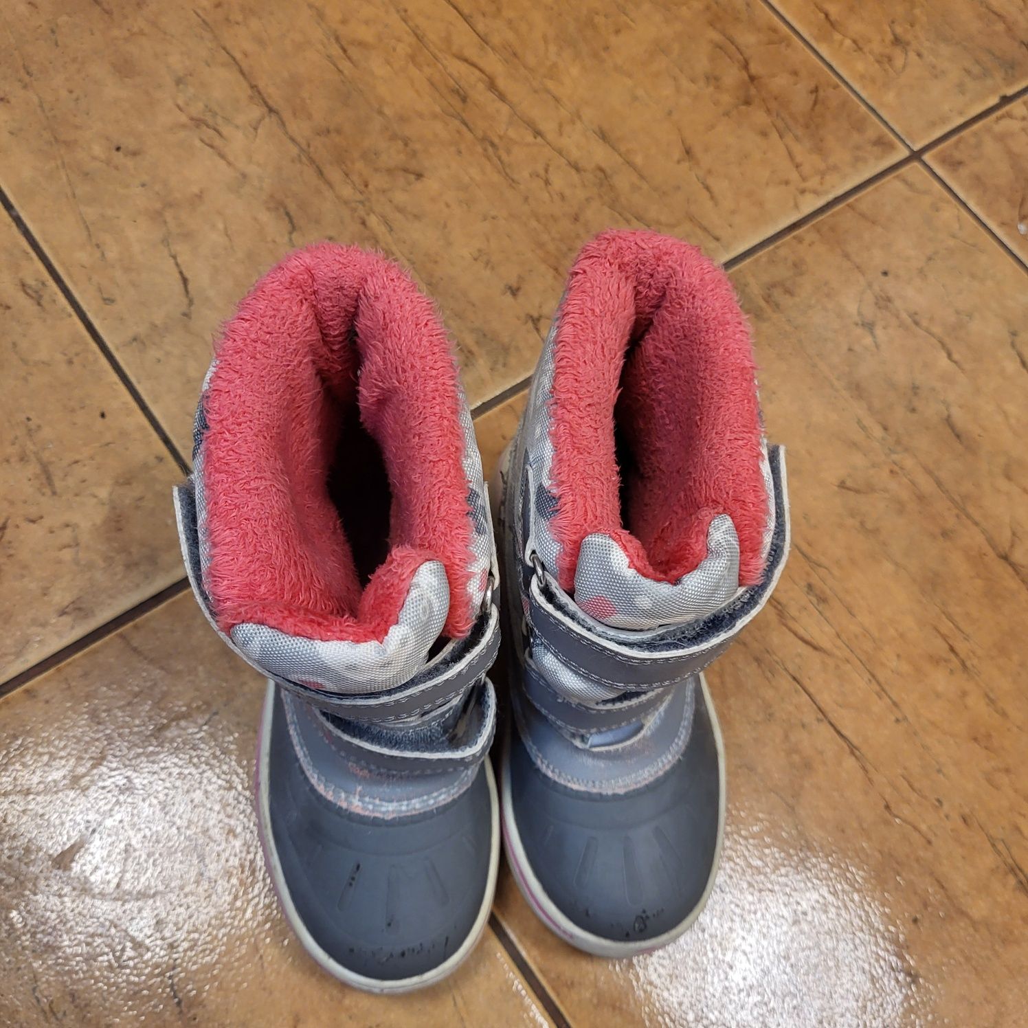 Buty zimowe śniegowce dziecięce  dla dziewczynki r 26