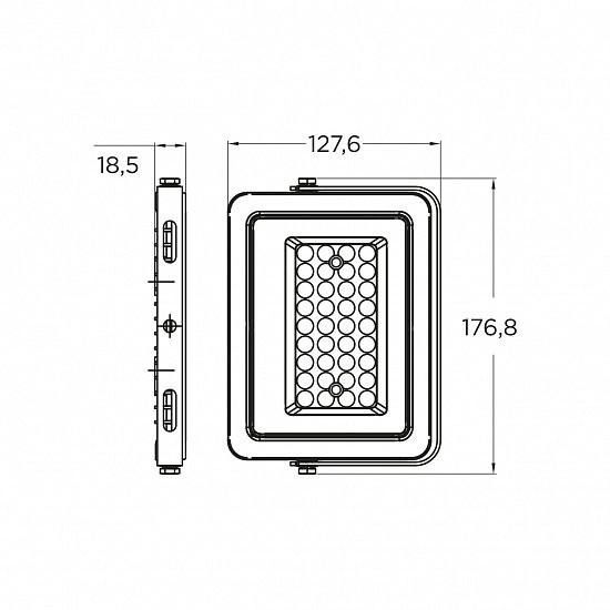 Прожектор светодиодный 30 W