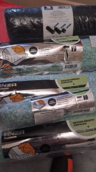 Валик Anza, шпаклювальний Semin