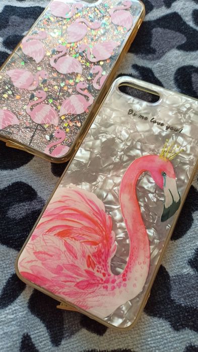 чехлы для iPhone 7 plus 8 plus Apple фламинго айфон
