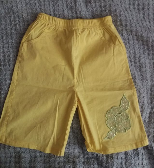 Letnie spodenki dziewczęce, 122 cm