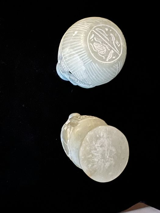 3 peças em (alabastro?) egipcio de coleção