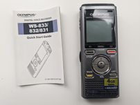 Olympus Microgravador digital WS-833 4gb(1000h), como novo