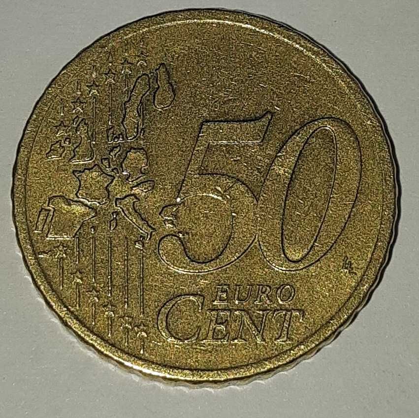 50 euro cent 2002 A Niemcy moneta kolekcjonerska